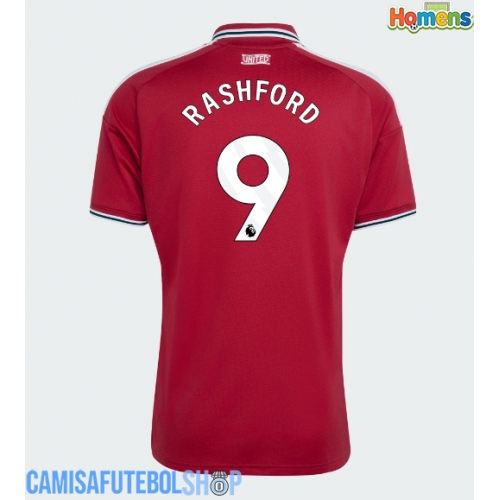 Camisa de time de futebol Manchester United Marcus Rashford #9 Replicas 1º Equipamento 2026-27 Manga Curta